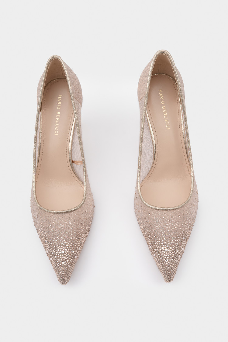 Туфли из текстиля