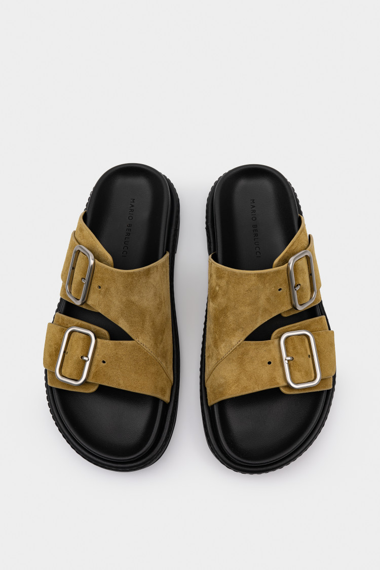 Пантолеты из натуральной замши