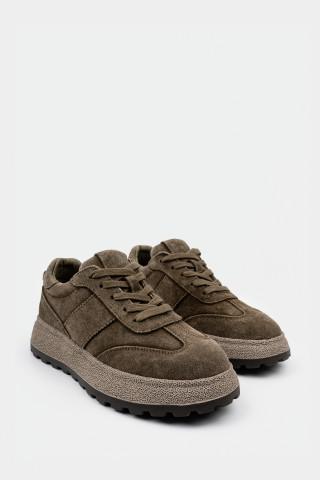 Кеды из натуральной замши 