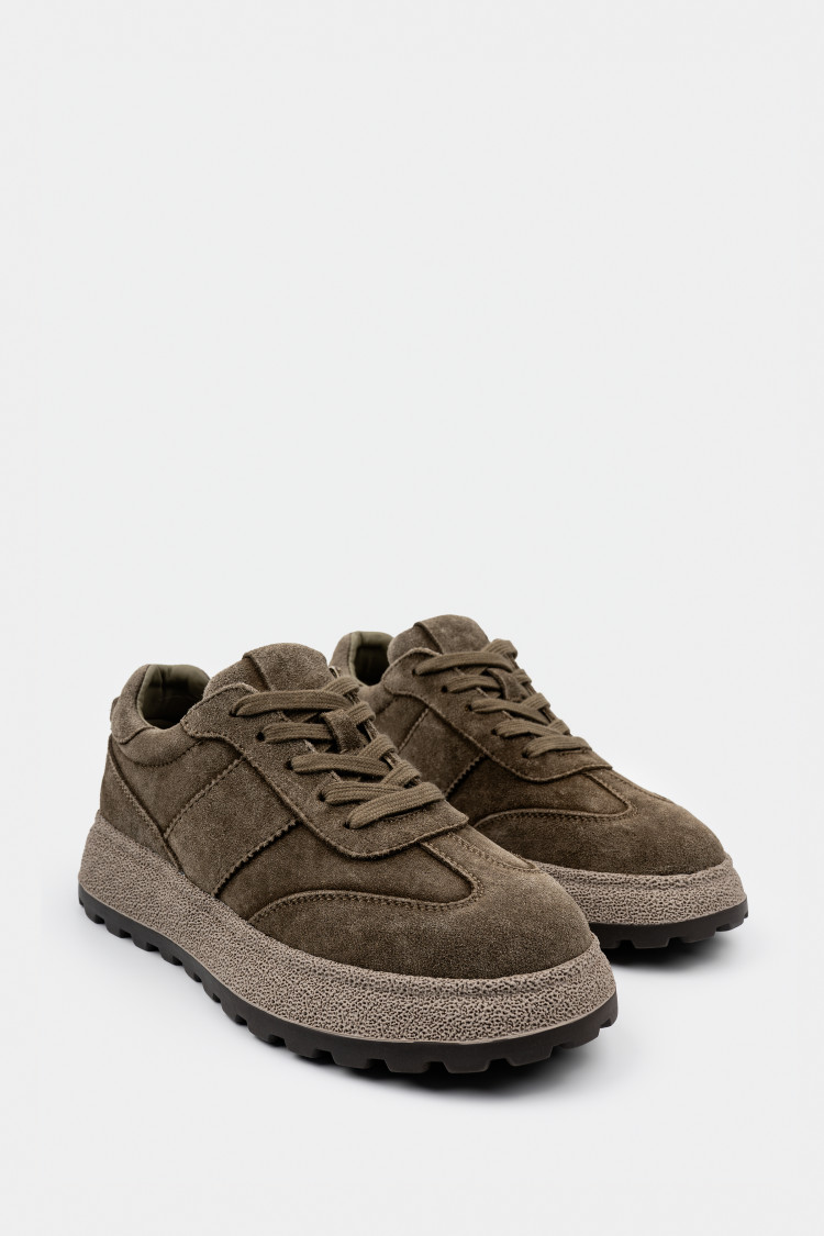 Кеды из натуральной замши 