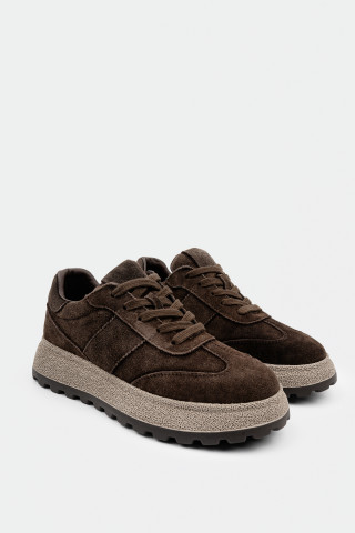 Кеды из натуральной замши 