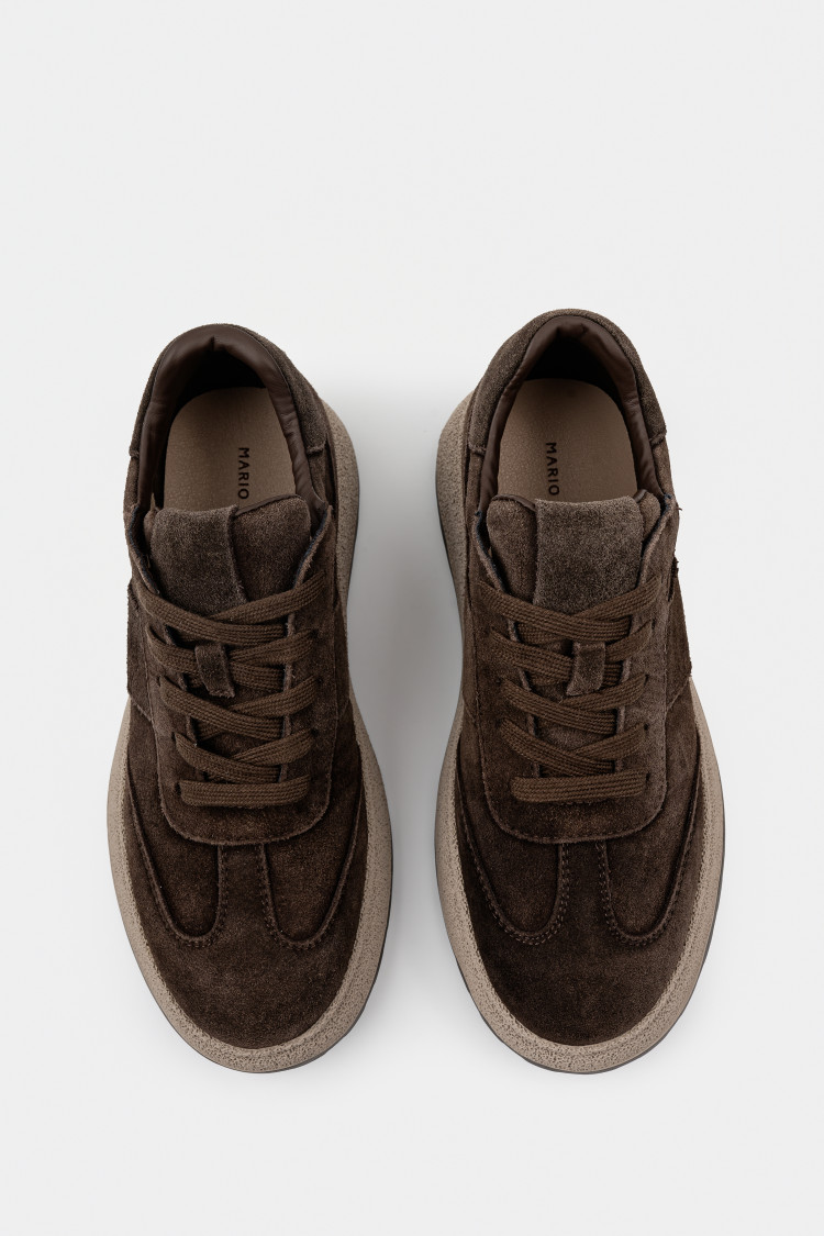 Кеды из натуральной замши 