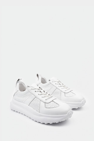 Кроссовки из натуральной кожи 