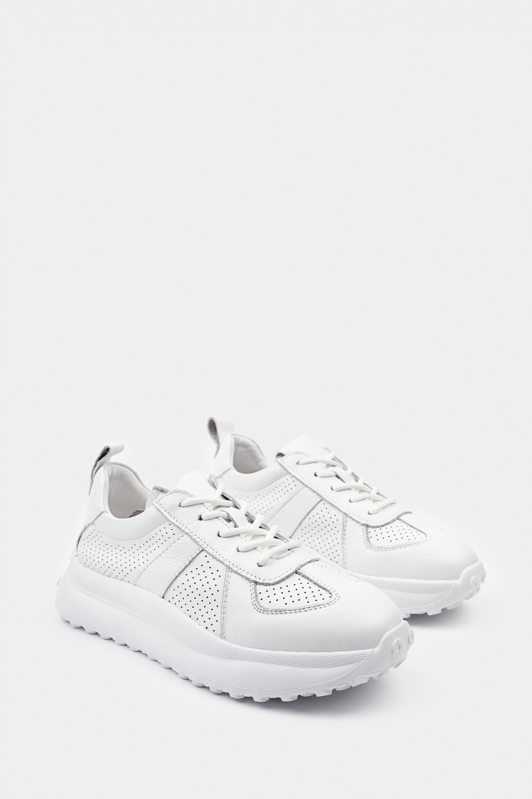 Кроссовки из натуральной кожи 