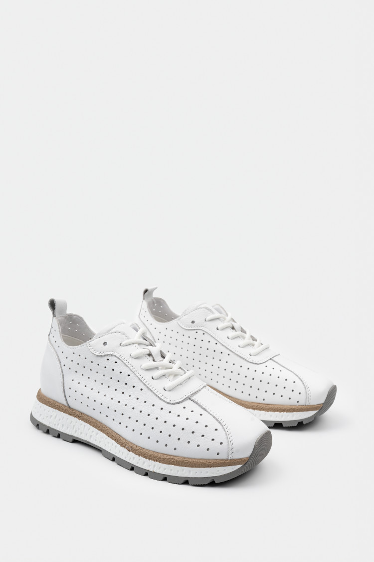 Кроссовки из натуральной кожи 