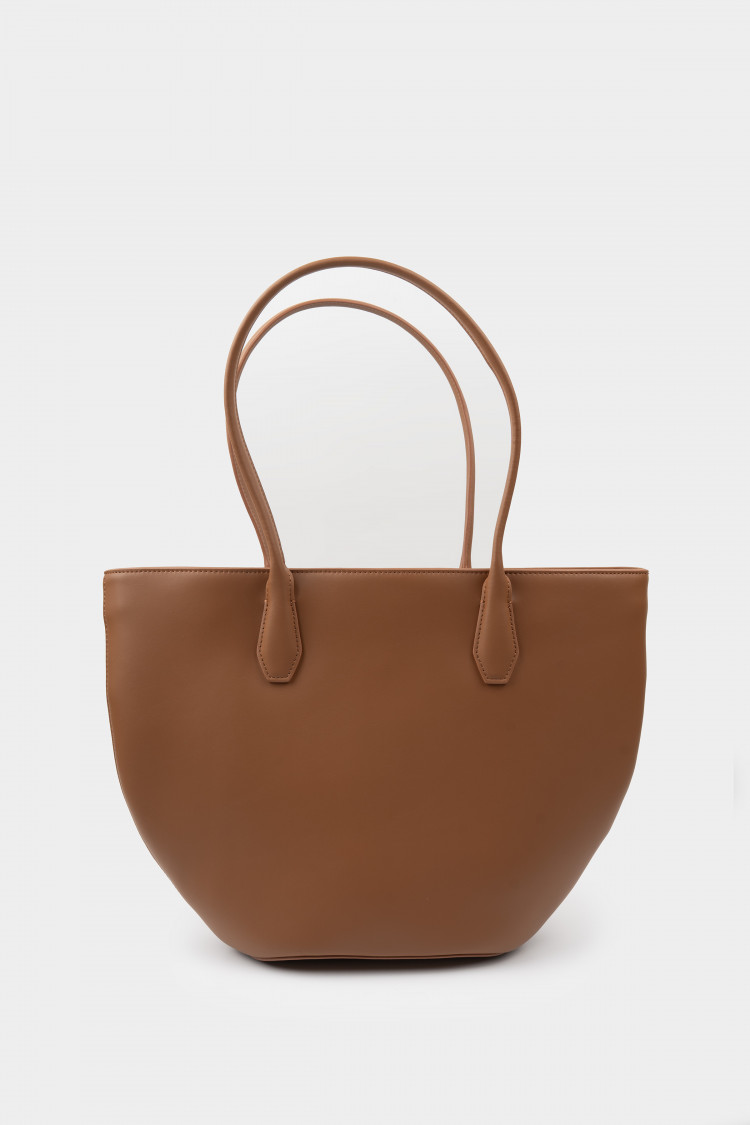 Шоппер карамельный