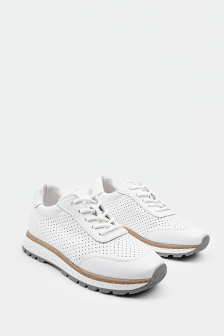 Кроссовки из натуральной кожи 