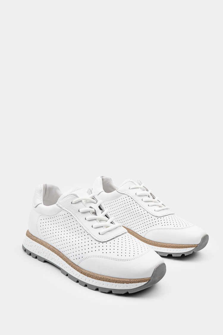 Кроссовки из натуральной кожи 