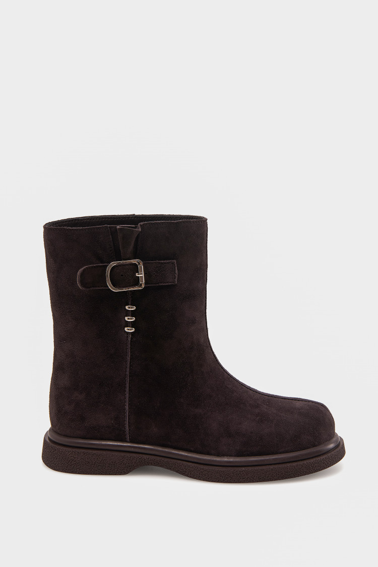 Ботинки из натуральной замши 