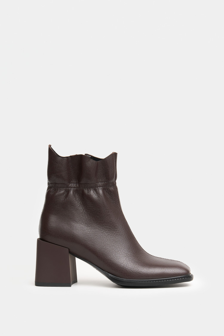 Ботильоны из натуральной кожи 