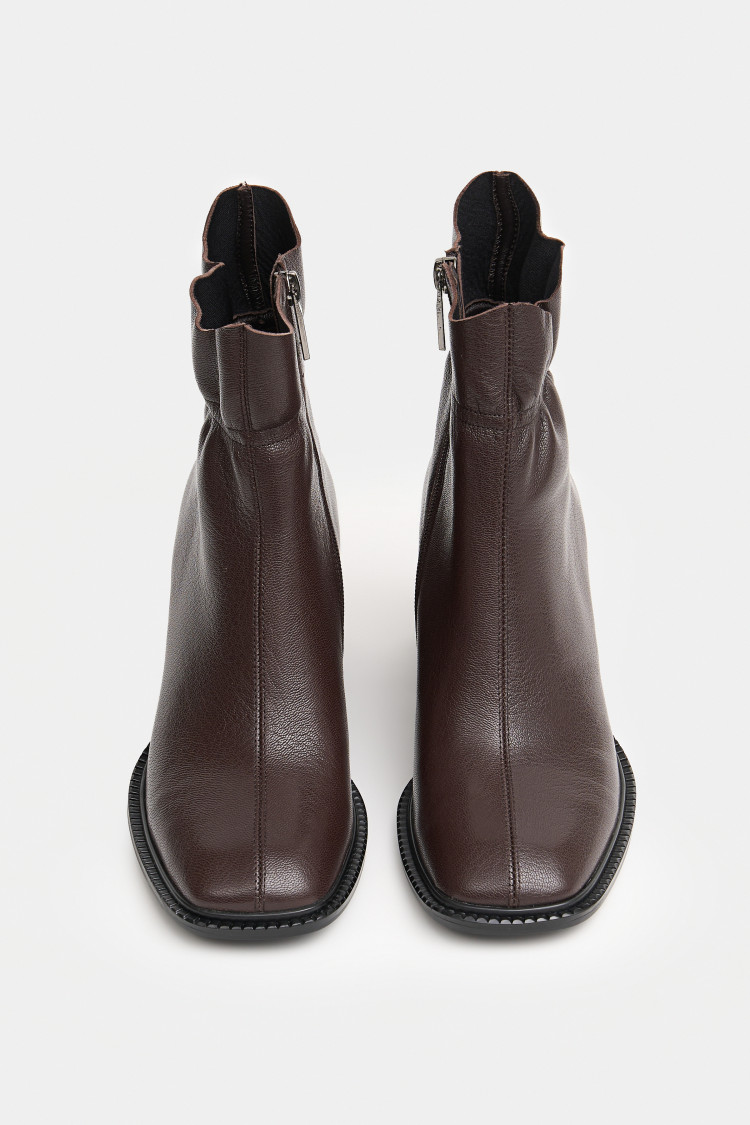 Ботильоны из натуральной кожи 