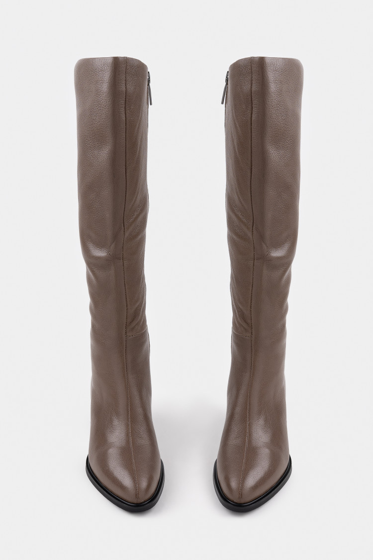 Сапоги из натуральной кожи