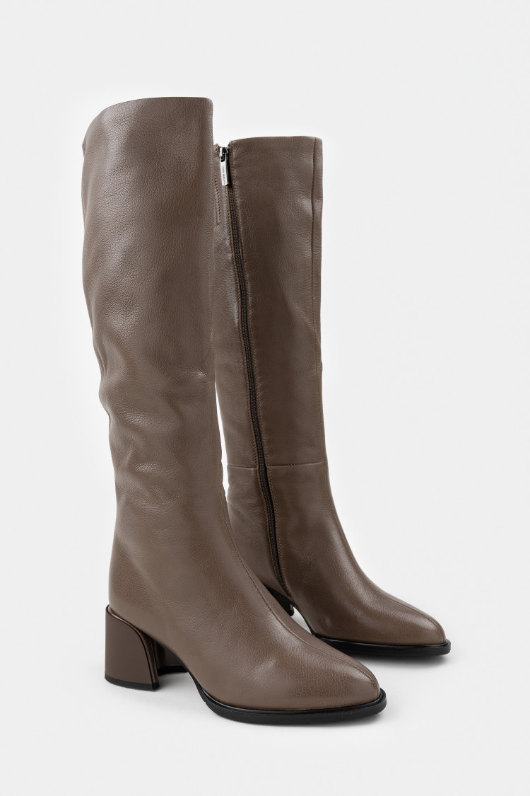 Сапоги из натуральной кожи