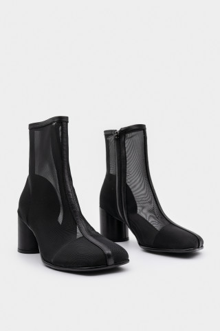 Ботильоны из текстиля