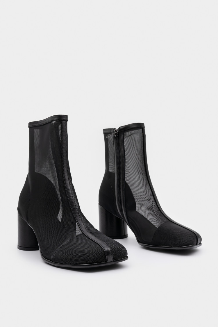 Ботильоны из текстиля