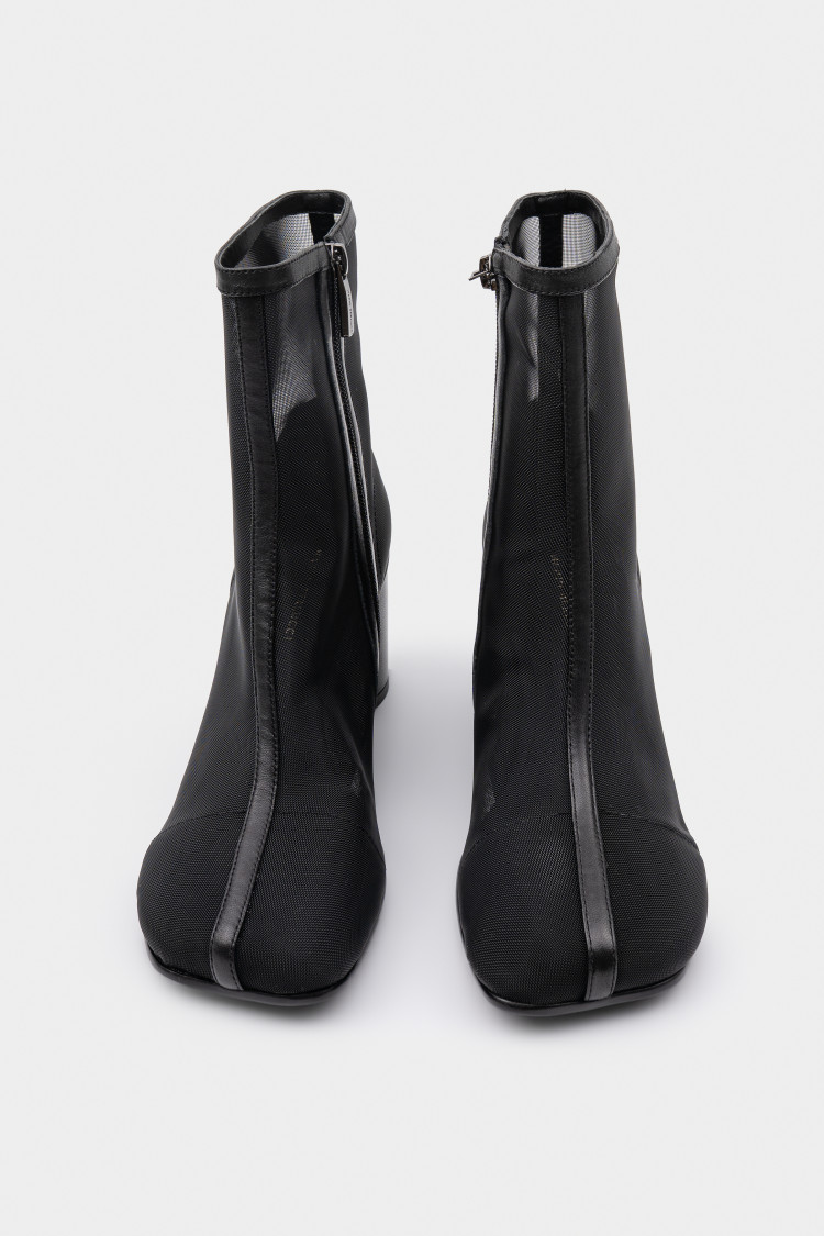 Ботильоны из текстиля