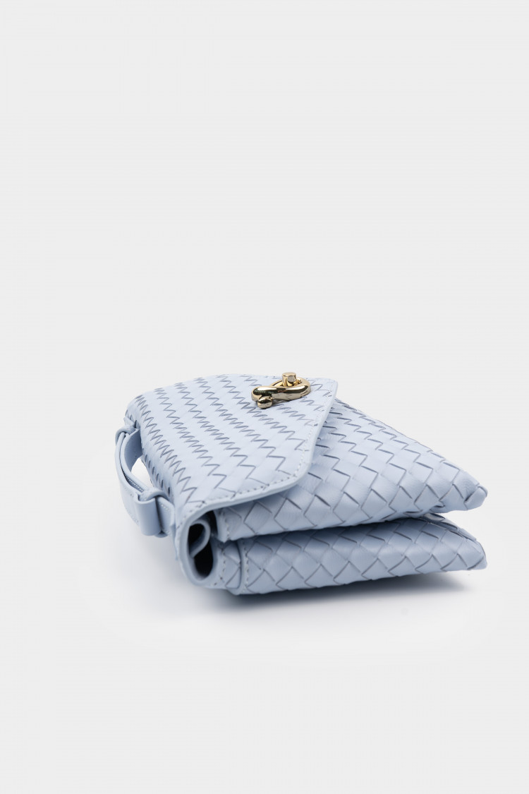 Кросс-боди лазурный