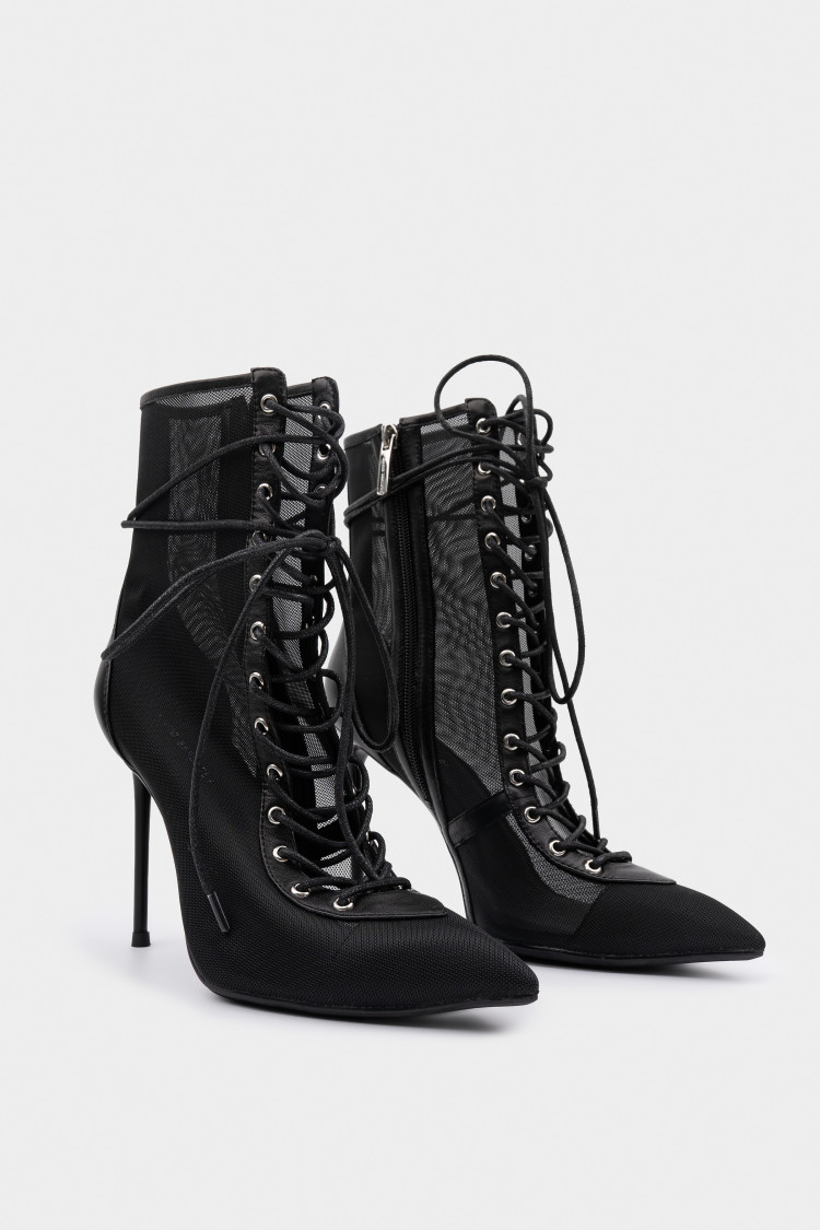 Ботильоны из текстиля