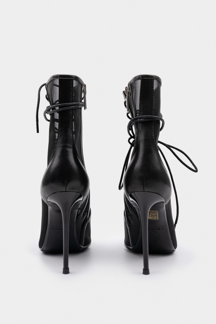 Ботильоны из текстиля