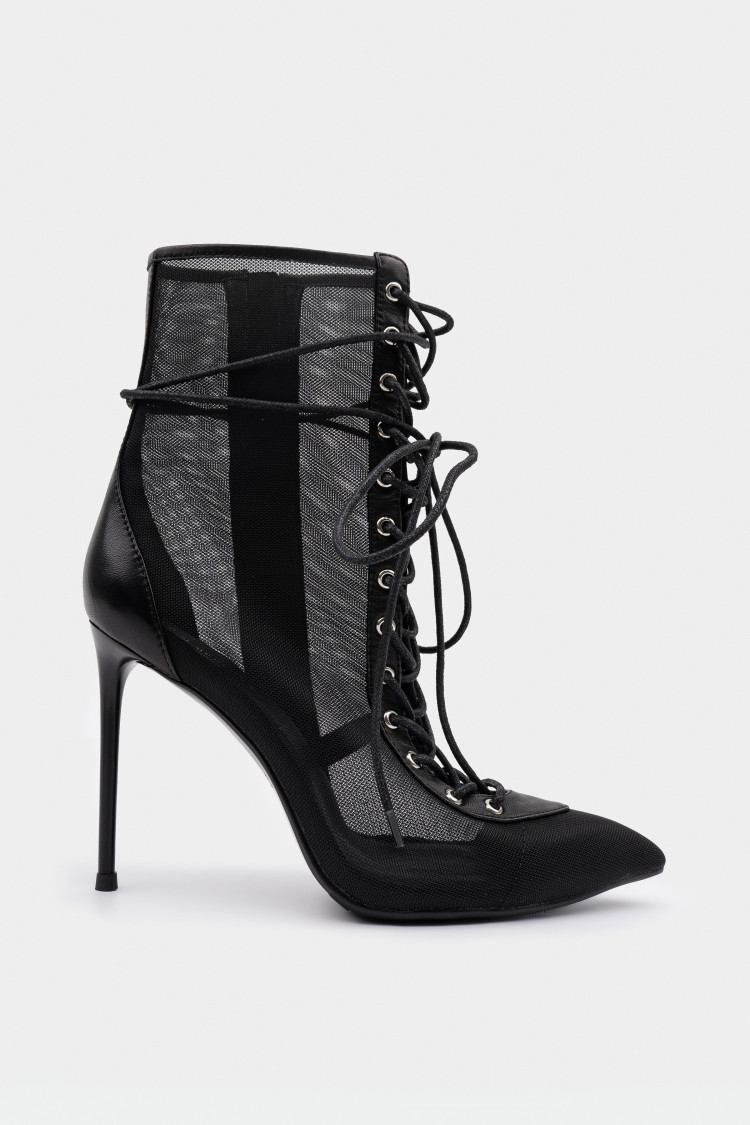 Ботильоны из текстиля