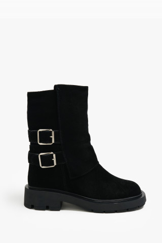 Ботинки из натуральной замши Mario Berlucci