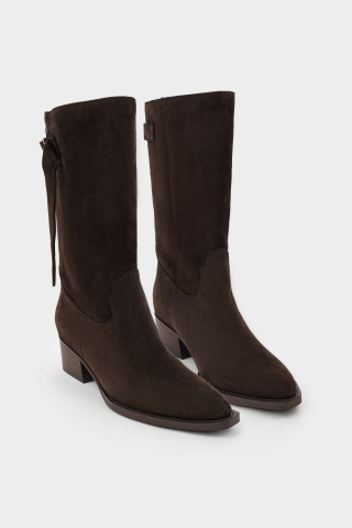 Казаки из натуральной замши 