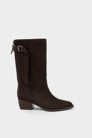 Казаки из натуральной замши 