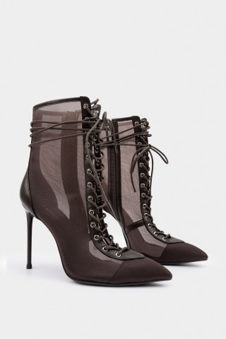 Ботильоны из текстиля