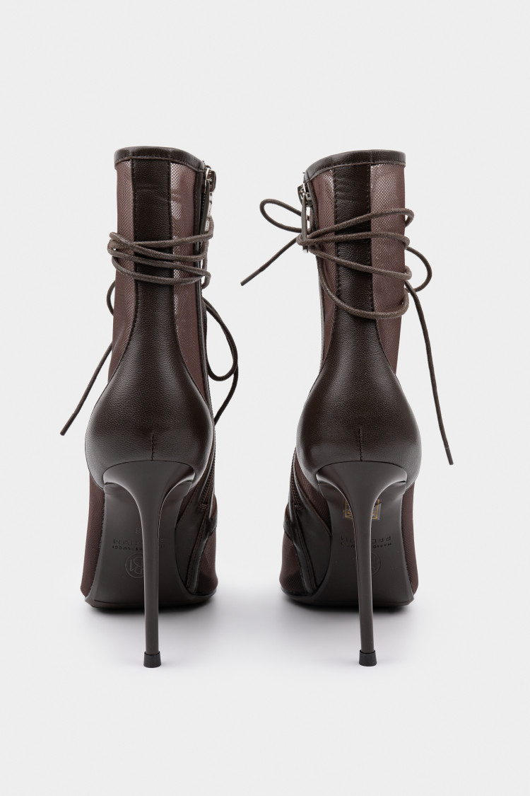 Ботильоны из текстиля