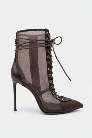 Ботильоны из текстиля