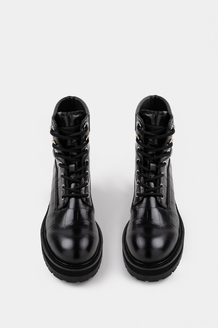 Ботинки из натуральной кожи