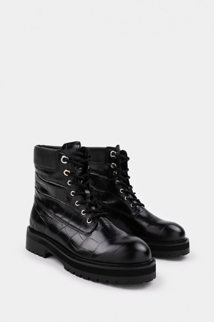 Ботинки из натуральной кожи