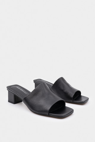 Мюли из натуральной кожи 