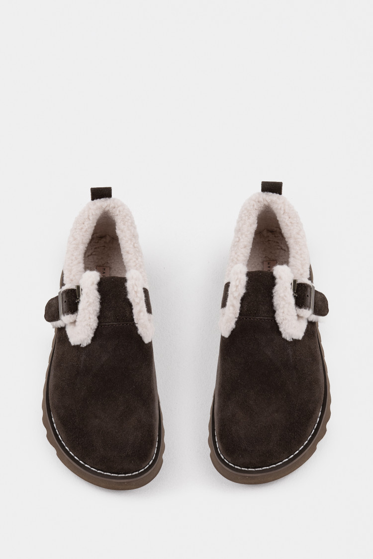 Туфли из натуральной замши