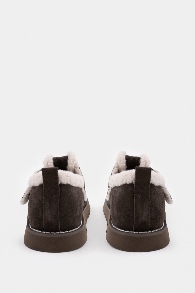 Туфли из натуральной замши