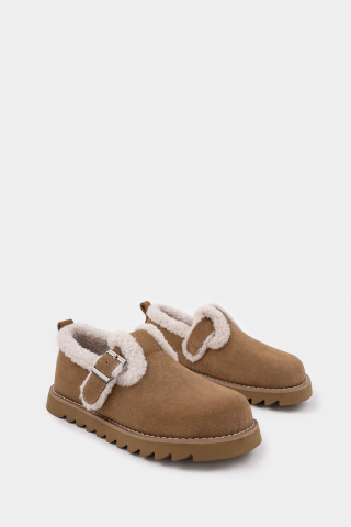 Туфли из натуральной замши