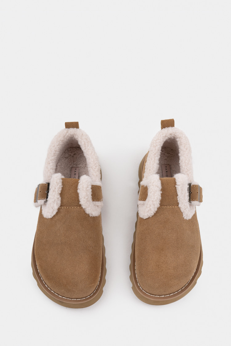 Туфли из натуральной замши