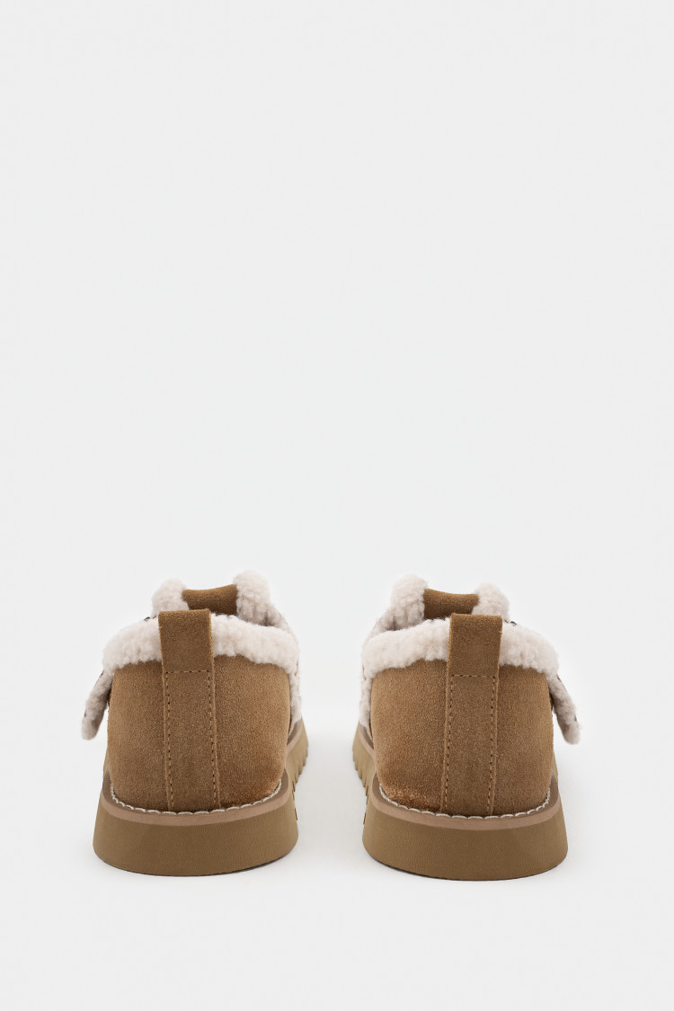 Туфли из натуральной замши