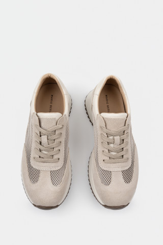 Кроссовки из натуральной замши 