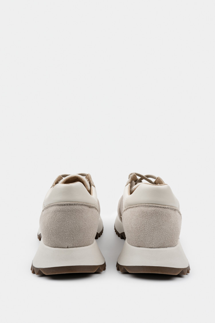 Кроссовки из натуральной замши 