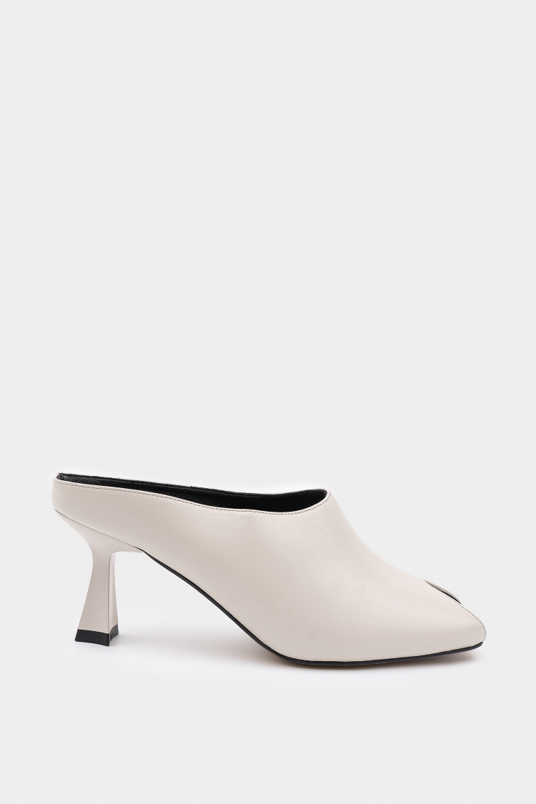 Мюли из натуральной кожи 