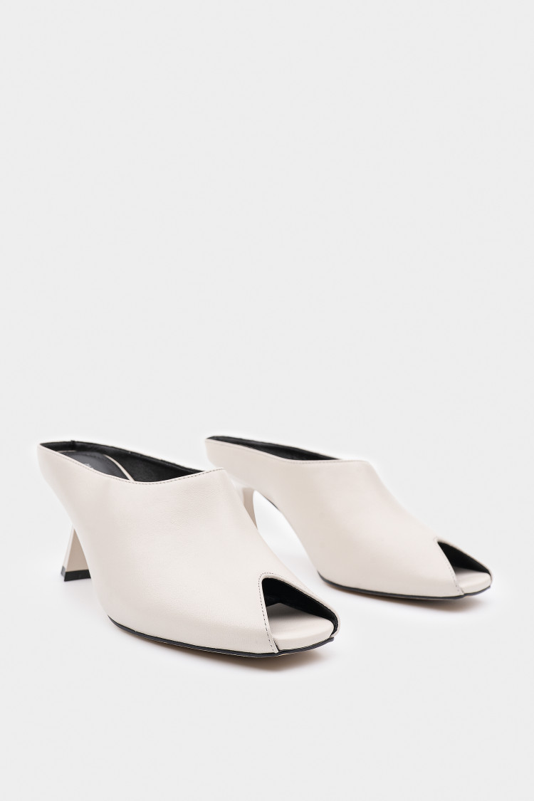 Мюли из натуральной кожи 