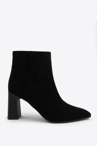 Ботильоны из натуральной замши 