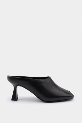 Мюли из натуральной кожи 