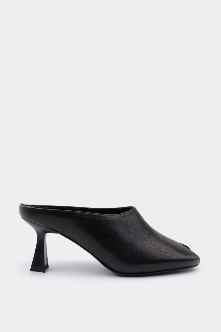 Мюли из натуральной кожи 