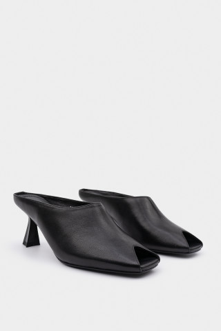 Мюли из натуральной кожи 