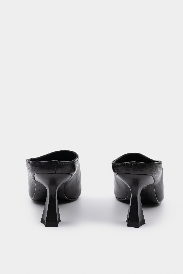 Мюли из натуральной кожи 